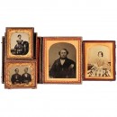 3 Ambrotypes, c. 1850–60