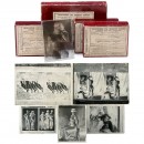 Group of Glass Plates with Nude Photographs, c. 1900
