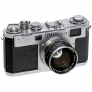Nikon S2 with Nikkor-S 1,4/5 cm, c. 1954