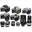 5 Nikon SLR Cameras and Lenses
