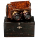 Luxury Hand Stereo Viewer 9 x 12 cm, c. 1880