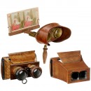 3 Stereo Viewers, 1870–95