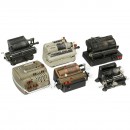6 Spokewheel Calculating Machines
