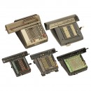 5 Calculators, c. 1940-1960