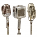 3 Microphones on Stands
