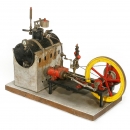 Large Two-Cylinder Steam Engine, c. 1940