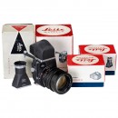 Summicron 2/90 mm with Visoflex III, 1959