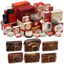 Large Mixed Lot of Leitz and other Boxes and Cases