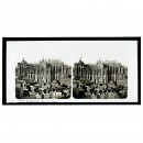 Stereo Slide 9 x 18 Cathedrale de Cologne by Ferrier et Soulie