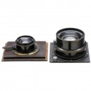 Xenar 4,5/24 cm and Tessar 4,5/15 cm