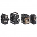 4 Movie Cameras 8 mm and 16 mm