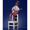		Le Jeune Noir au Banjo Musical Automaton by Vichy, c. 1900