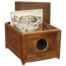 Early Oak Peep Box, c. 1780