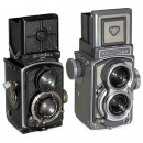2 Rolleiflex 4 x 4 Cameras