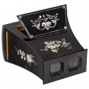 Brewster-Type Stereo Viewer with Inlays, c. 1860