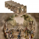 Perspective Diorama of Paris, c. 1850