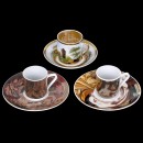 2 Anamorphic Mocha Cups