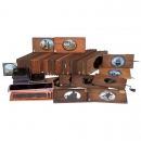 Large Lot of Robinson Crusoe Magic Lantern Slides, c. 1880-190
