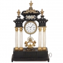 Austrian Musical Clock with Rzebitschek Movement, c. 1845