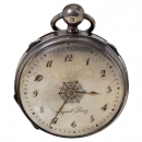Musical Silver Pocket Watch