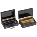 2 Musical Snuff Boxes, c. 1840s