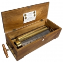 Rare Large 'Salesman's Sample' Musical Box by F. Rzebitschek, c.