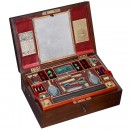 Rare Musical Sewing Compendium with Fusee Movement, c. 1815