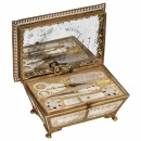 Palais Royale Musical Sewing Necessaire, c. 1830