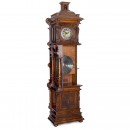 Polyphon Style 61 Hall Clock with Lenzkirch Clockwork, c. 1900