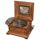 Polyphon No. 45 Disc Musical Box with 10 Discs, c. 1905