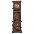 Polyphon Style 62 Grandfather Hall Clock, c. 1895