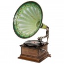 English Horn Gramophone, c. 1910
