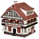 Black Forest Chalet with Dual Record-Player