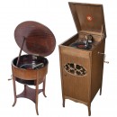 2 Floor Gramophones, c. 1930