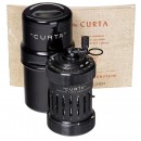 Very Early Curta Type I Miniature Calculator, 1948