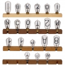 19 Alpha-Numerical Lightbulbs