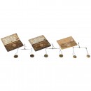 2 German Coin Scales and 1 other Scale, 1800 onwards