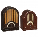 2 Bakelite Radio Receivers