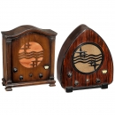 2 Philips 930A Radio Receivers, 1931
