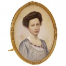 Hand-Tinted Salt-Print Picture, c. 1860-70