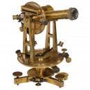 French Brass Theodolite by Brunner, c. 1880