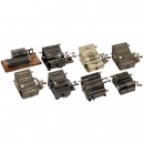 8 Brunsviga Calculating Machines