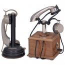 2 French Telephones by Thomson-Houston, c. 1920