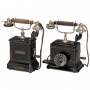 2 Table Telephones, c. 1920