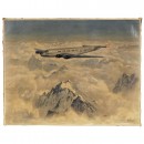 Claus Bergen - Junkers Ju 90 over the Alps