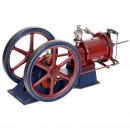 Single-Cylinder Four-Stroke Gas Engine, c. 1925