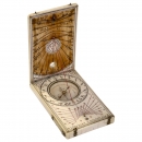 Nuremberg Diptych Sundial by Lienhart Milner, 1619