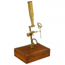 Box-Base Cary-Type Compound Microscope, c. 1840