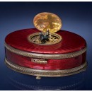 Enameled Oval Singing Bird Box Automaton, c. 1930