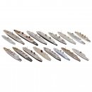 17 Scale 1:1.250 Model Ships